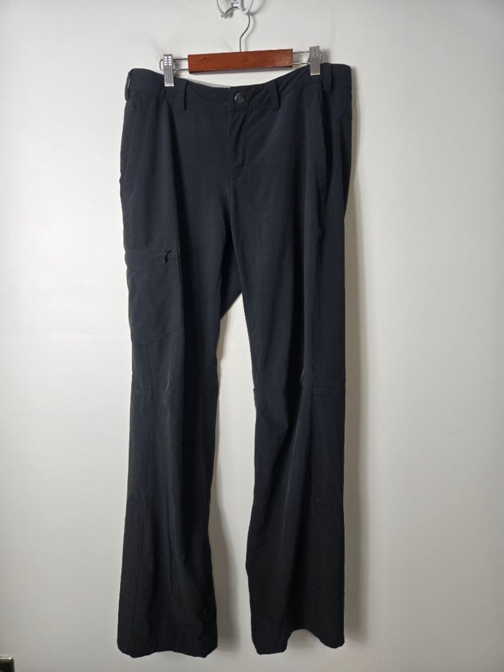 REI Sahara Path Cargo Convertible Pants Women’s 8 Hiking Camping Trail Black
